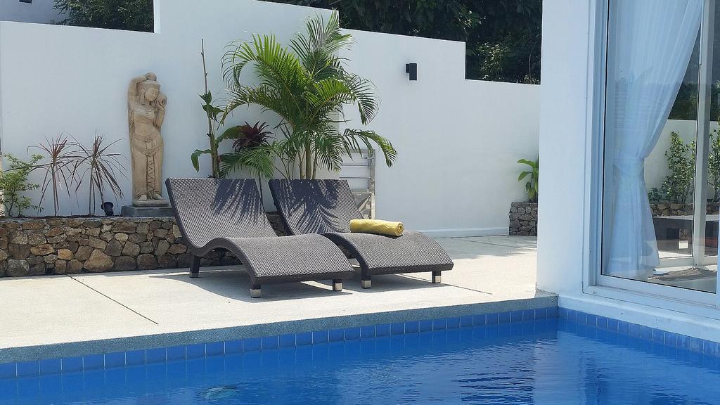 Villa Paradise, Pool And Sea View Csaveng-part Kültér fotó